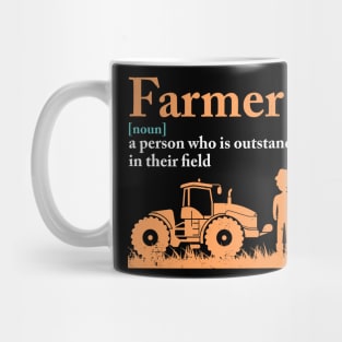 FARMER Fashion Stylish Tees Reflecting the Agriculture Lifestyle Trend Mug